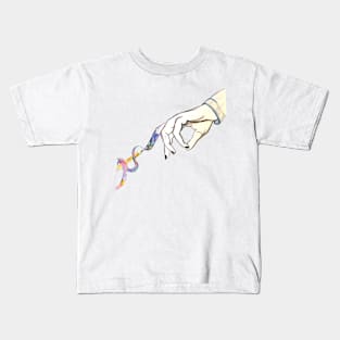 The Way Art Flows Kids T-Shirt